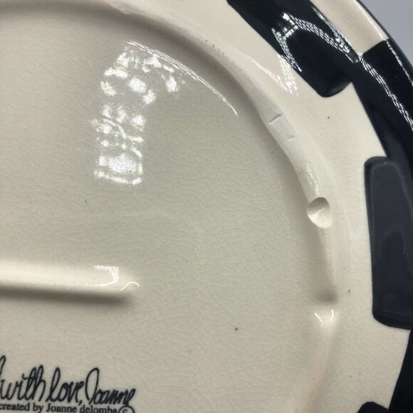 With Love Joanne Set of 2 Plates Created by Joanne delomba Vegetable Décor - Picture 7 of 9